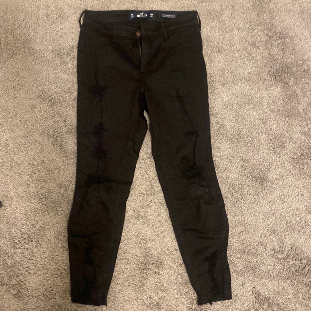 hollister high rise jeans